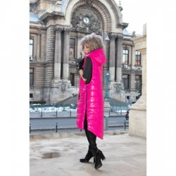 Уникален елек Hot Pink